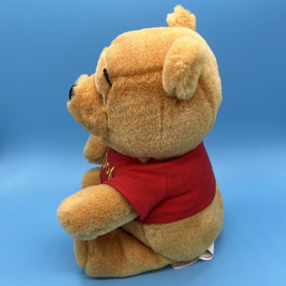 Winnie The Pooh Plush Stuffed Pooh Bear Walt Disney Company Character Toy 9” - Picture 4 of 7